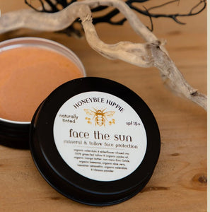 Honeybee face the Sun sunscreen