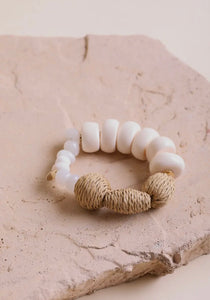 Bracelet Chunky White